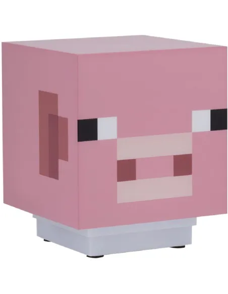 Lampara paladone minecraft cerdito musica incorporada