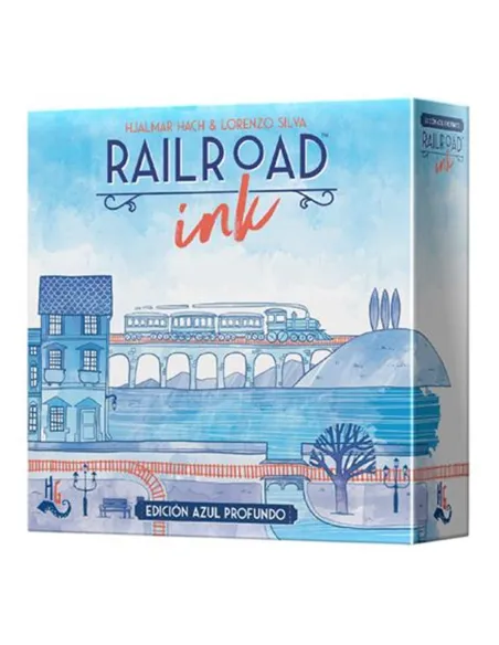 Juego de mesa railroad ink: edicion azul profundo pegi 8 Juego de mesa railroad ink: edicion azul profundo pegi 8
