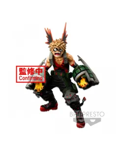 Figura banpresto my hero academia katsuki bakugo wfc super master the brush