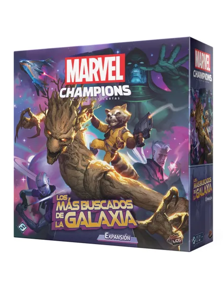 Juego de mesa marvel champions: los mas buscados de la galaxia pegi 14 Juego de mesa marvel champions: los mas buscados de la galaxia pegi 14