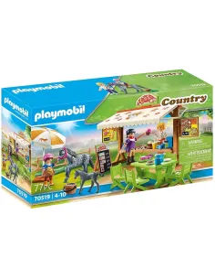 Playmobil cafeteria poni