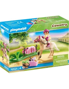 Playmobil coleccionable poni de equitacion aleman