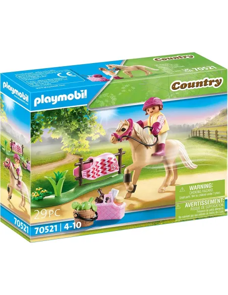 Playmobil coleccionable poni de equitacion aleman