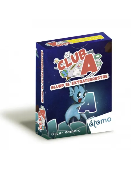 Juego de mesa átomo games club a: blurp el extraterrestre pegi 8