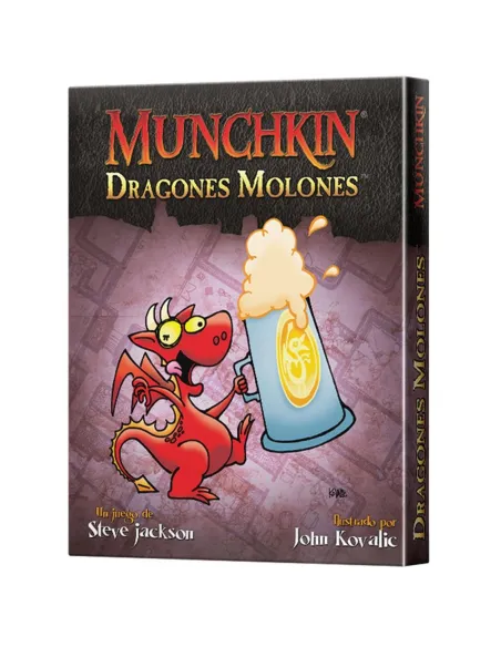 Juego de mesa munchkin dragones molones pegi 10 Juego de mesa munchkin dragones molones pegi 10