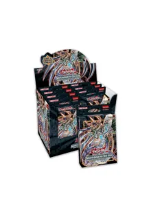 Caja de sobres de cartas yu - gi - oh cyber strike unlimited reprint 8 sobres inglés