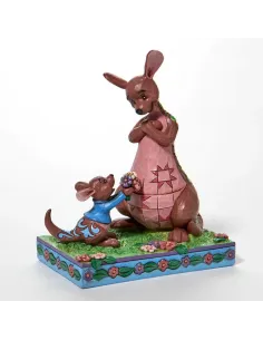 Figura enesco disney winnie the pooh flores cangu y roo
