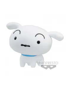 Figura banpresto fluffy puffy crayon shin - chan shiro ver. a