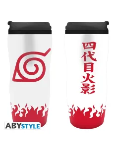 Taza de viaje abystyle naruto shippuden yondaime hokage