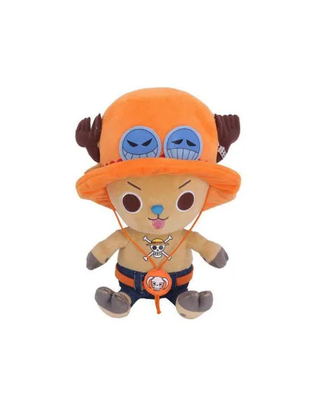 Peluche sakami one piece chopper x ace 20 cm