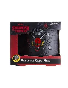 Taza con relieve paladone stranger things hellfire club