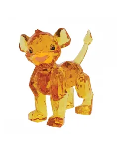 Figura enesco disney cristal el rey leon simba