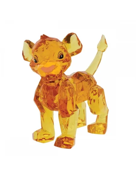 Figura enesco disney cristal el rey leon simba