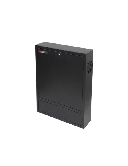 Armario  mini - rack wp vertical de seguridad 19 pulgadas - serie rwn 75hx60lx15p