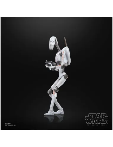 Figura hasbro battle droid star wars the black series