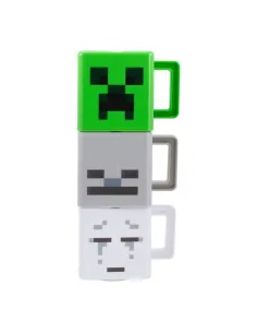 Tazas apilables paladone minecraft