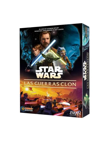 Juego de mesa star wars las guerras clon pegi 14