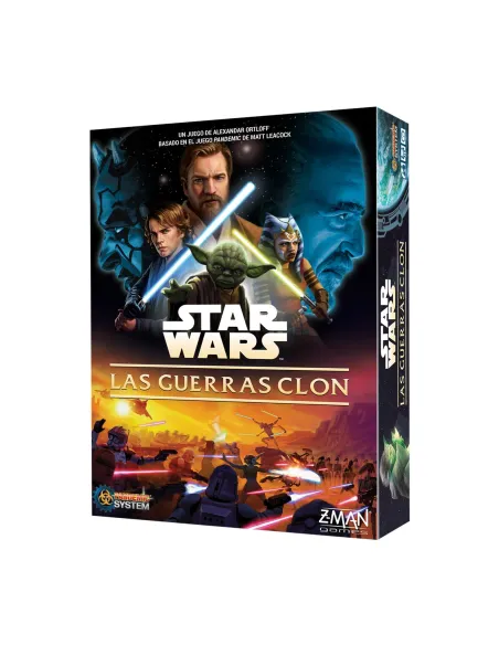 Juego de mesa star wars las guerras clon pegi 14
