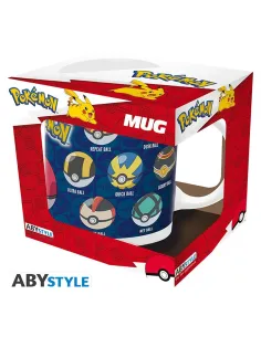 Taza abystyle pokemon -  pokeballs