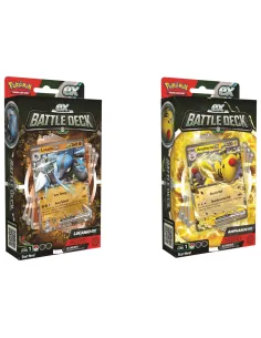 Juego de cartas pokemon tcg baraja de combate q2 2023 español