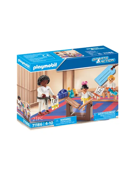 Playmobil sports & action entrenamiento de karate