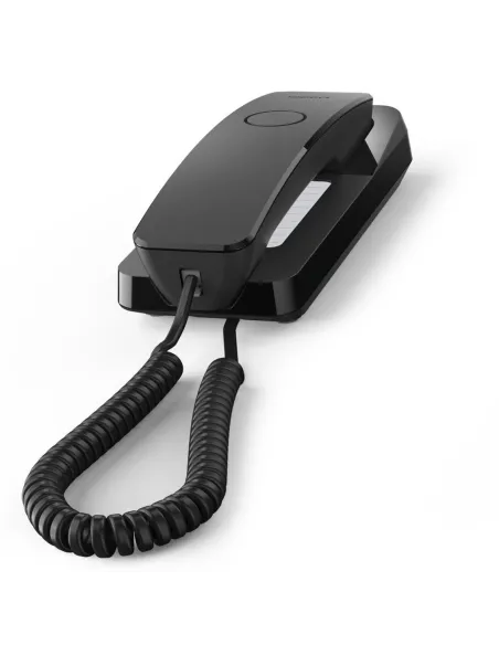 Telefono fijo gigaset desk 200 negro - cable