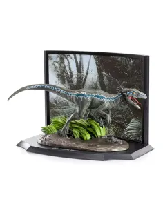 Figura the noble collection toyllectible treasures jurassic world blue