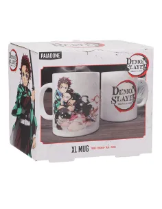 Taza xl paladone demon slayer tanjiro y nezuko