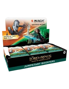 Caja de cartas magic the gathering jumpstart boosters the lord of the rings 18 unidades inglés