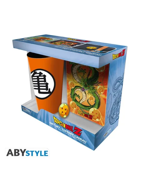 Set abysse dragon ball vaso + pin + libreta