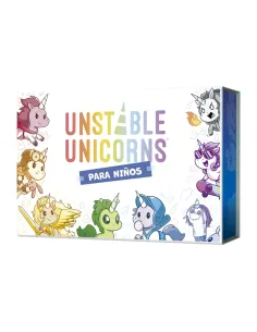 Juego de mesa unstable unicorns para niños edad recomendada 6 años