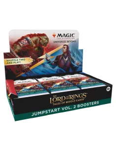 Caja de cartas  magic the gathering lord of the rings tales of middle - earth jumpstart vol. 2 inglés