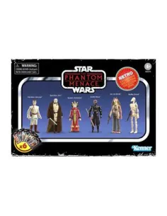 Figuras hasbro star wars phantom menace retro collection