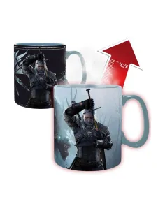 Taza abystyle the witcher geralt & ciri 460 ml
