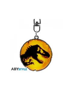 Llavero abystyle jurassic park ambar