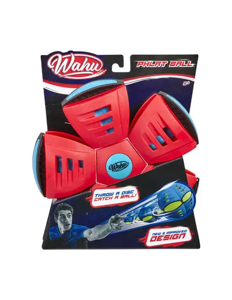 Juguete pelota disco wahu phlat ball rojo