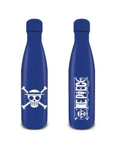 Botella metálica pyramid one piece sombrero de paja