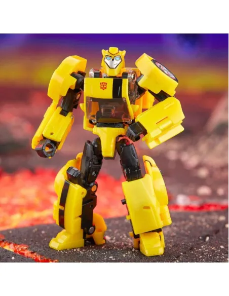 Figura hasbro transformers legaly united animated universe bumblebee
