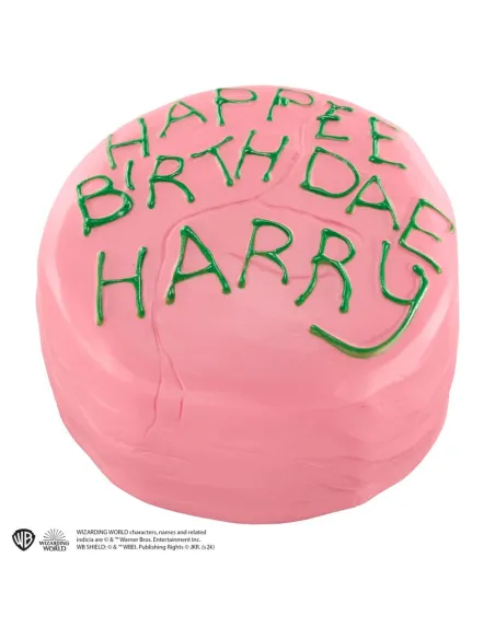 Figura anti estrés the noble collection harry potter pastel de cumpleaños de harry