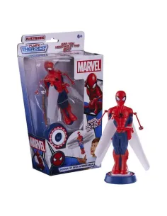 Figura electronica flying heroes marvel spiderman
