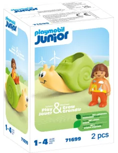 Playmobil junior caracol balancín función sonajero