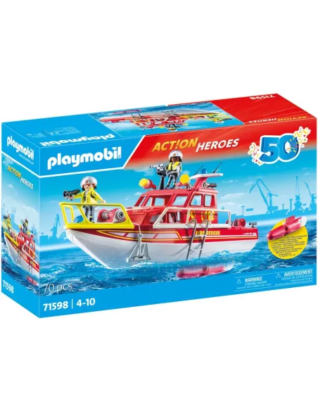 Playmobil barco de rescate