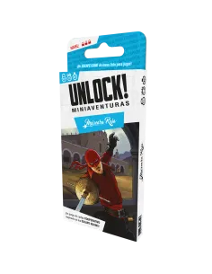 Juego de mesa unlock! miniaventuras máscara roja