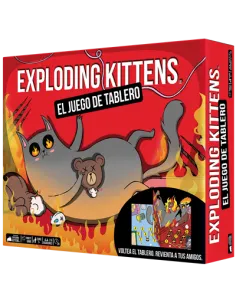 Juego de mesa exploding kittens: el juego de tablero