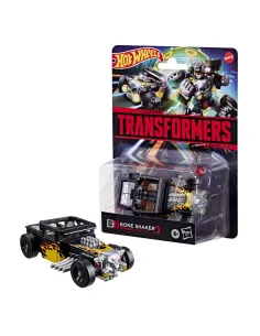 Coche hot wheels transformers bone shaker