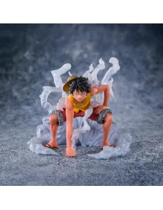 Monkey d. luffy summit war of marineford extra battle figura 12 cm one piece figuarts zero re - run