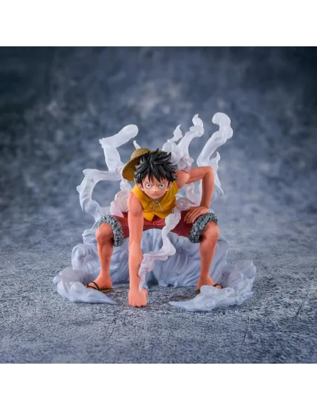 Monkey d. luffy summit war of marineford extra battle figura 12 cm one piece figuarts zero re - run