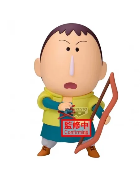 Figura banpresto crayon shinchan the movie super hot! the spicy kasukabe dancers kasukabe boueitai bo - chan 11cm