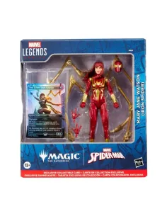 Figura hasbro marvel legends series magic the gathering mary jane watson (iron spider)
