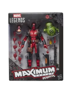 Figura hasbro marvel legends maximum series deadpool